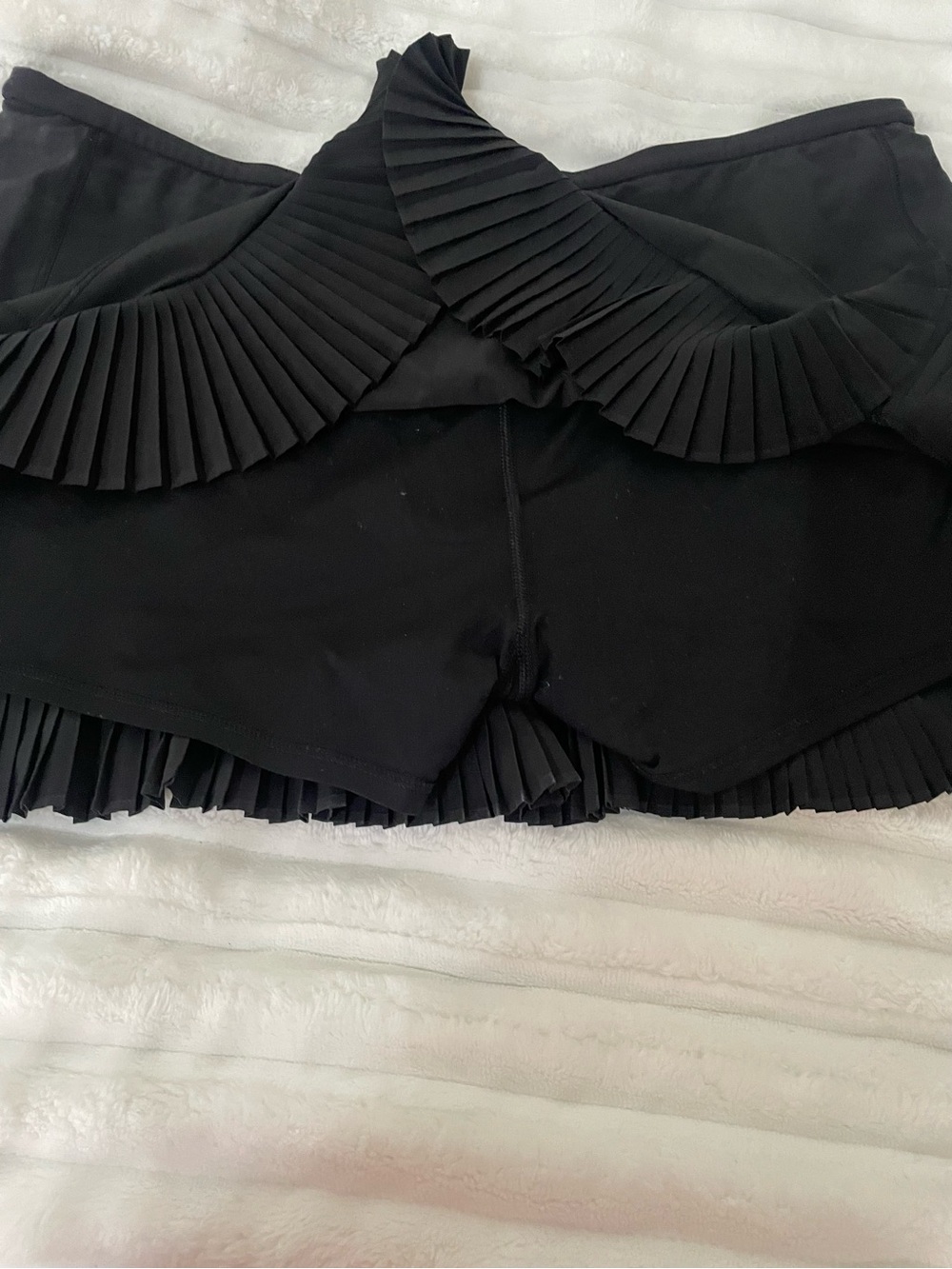 lululemon athletica Black Tennis Skirt with Pleated Hem - Picture 4 of 14